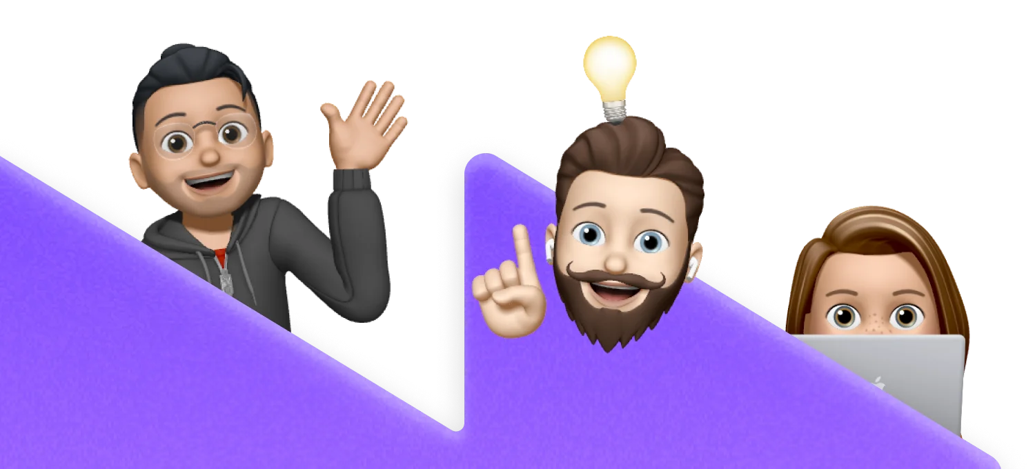 Team avatars illustration representing Media Drifters marketing agency